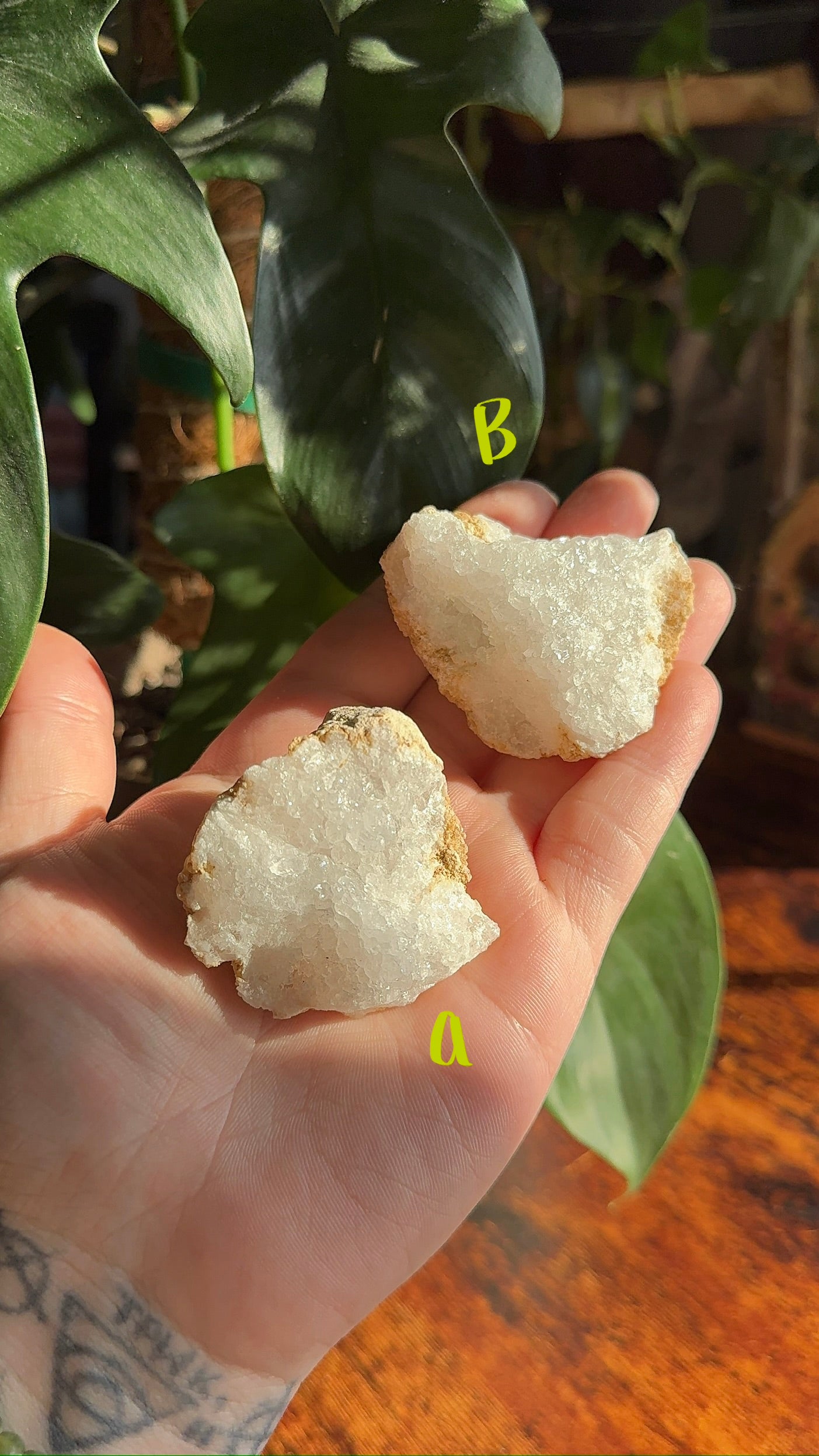 Druzy Quartz Chunks (choose your own)