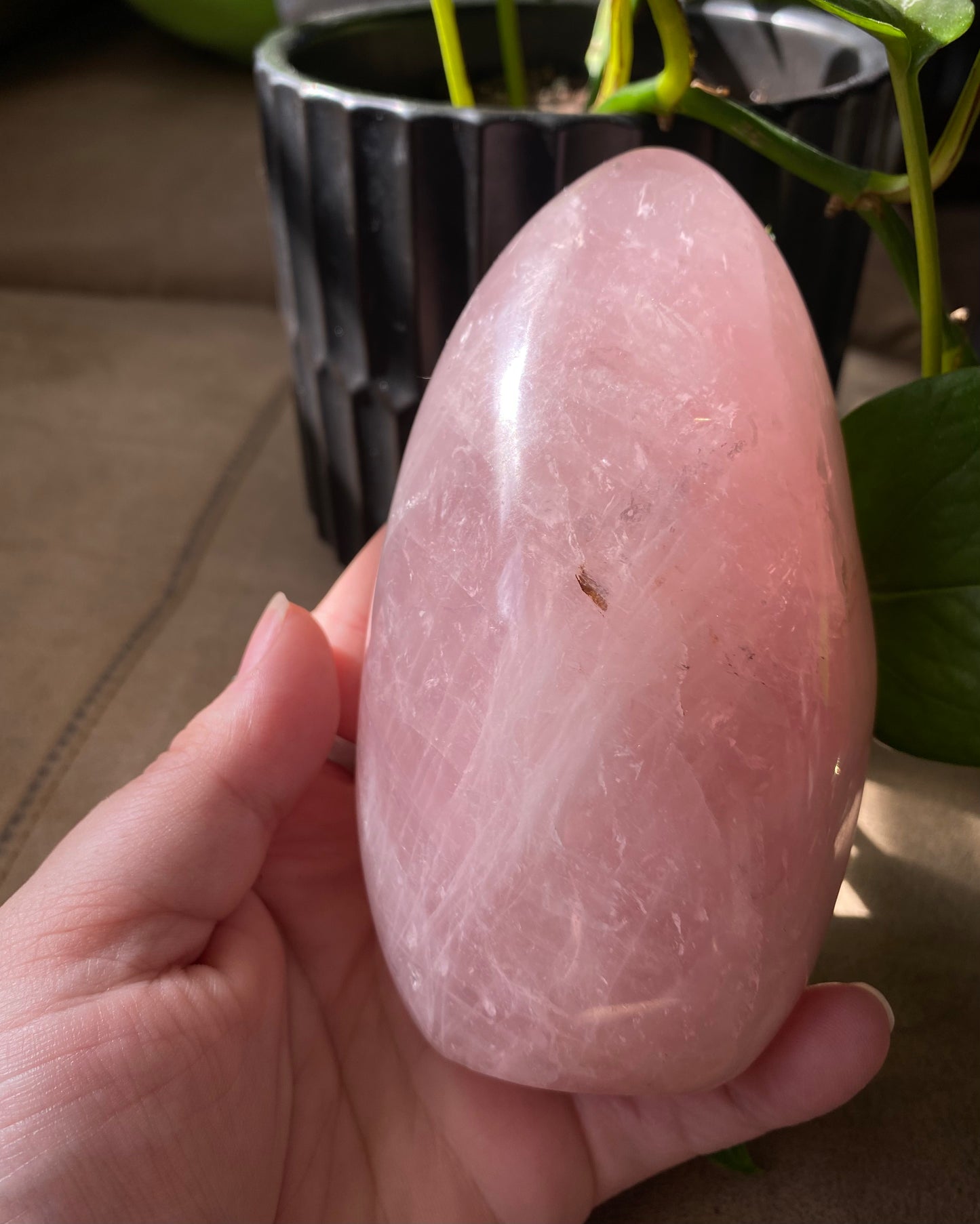 rose quartz freeform (choose your own)