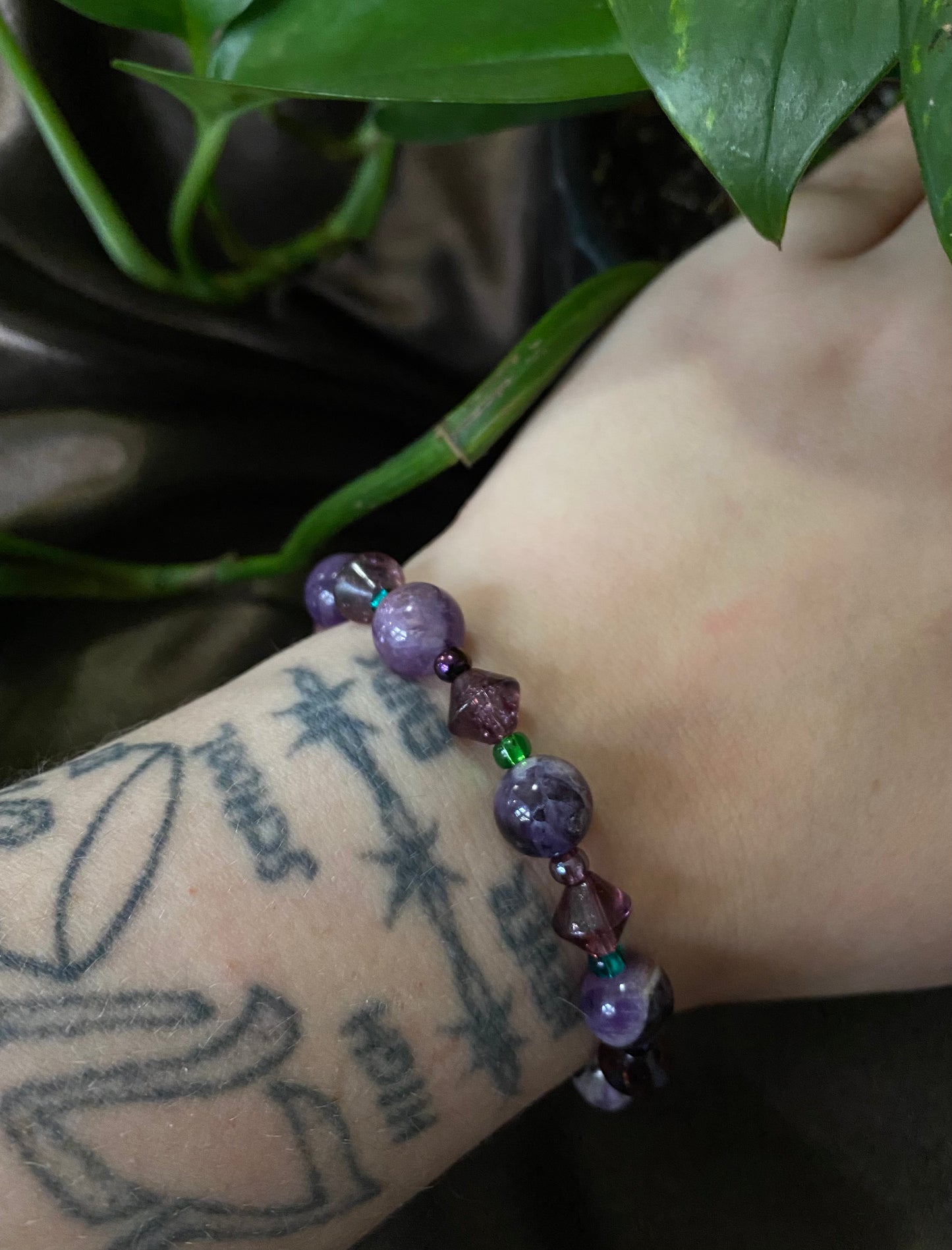 purple rain bracelet