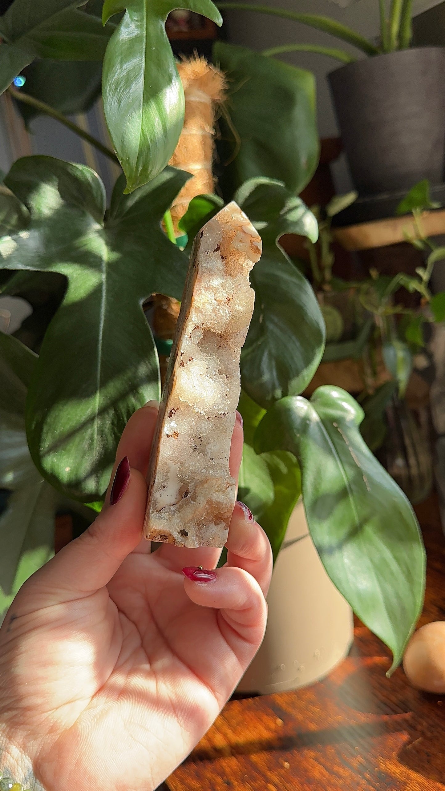 Druzy Amethyst Tower