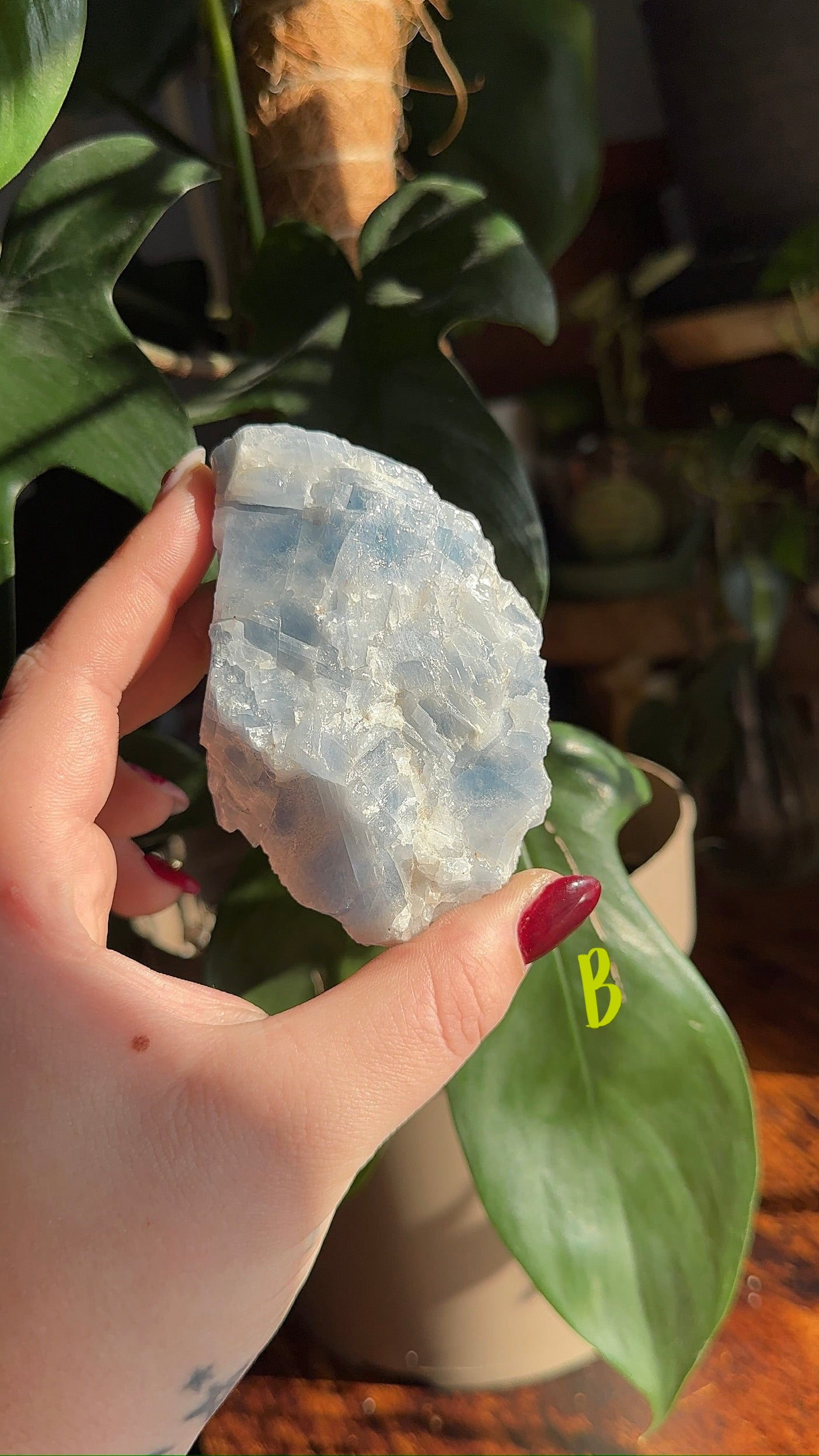 Blue Calcite Chunks (choose your own)