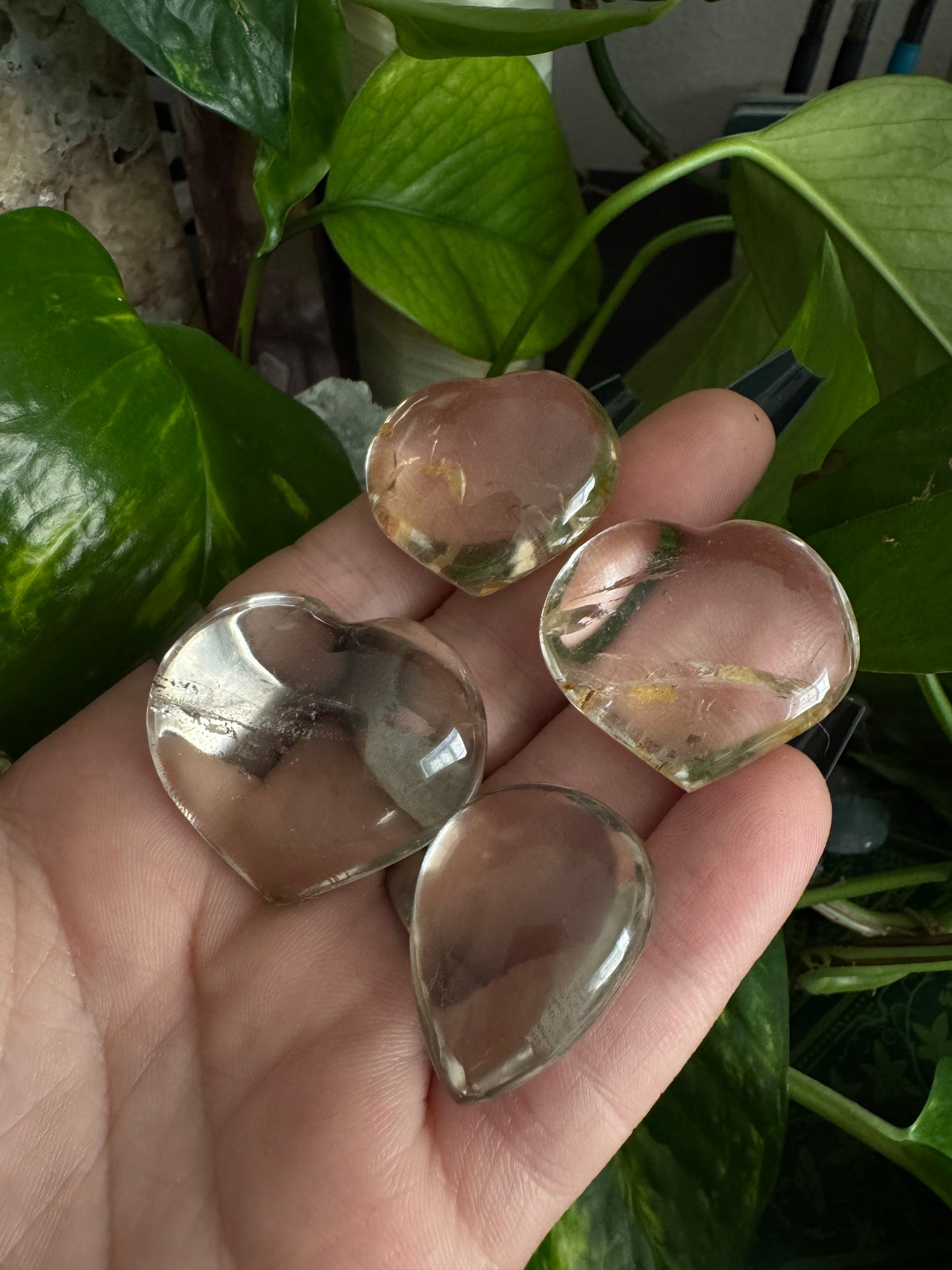 smoky quartz mini shapes (choose)