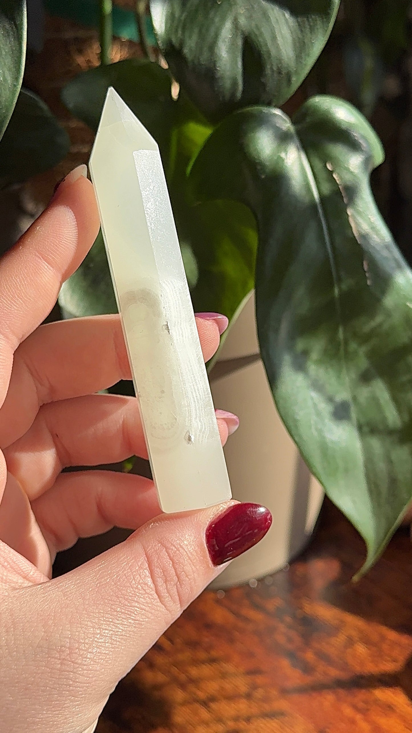 Mexican Calcite Pencil Tower