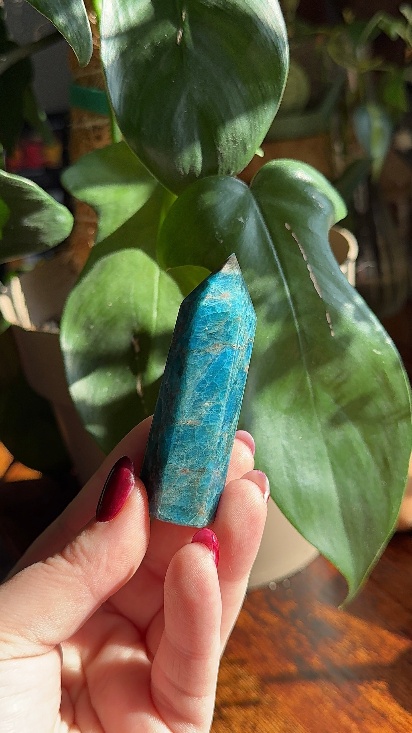 Blue Apatite Tower