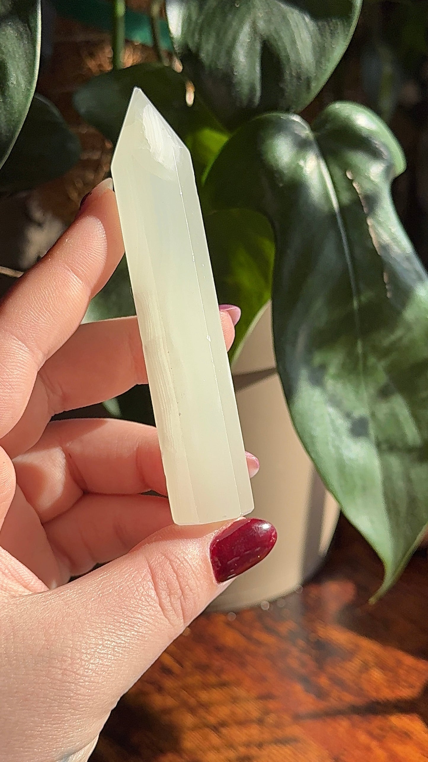 Mexican Calcite Pencil Tower