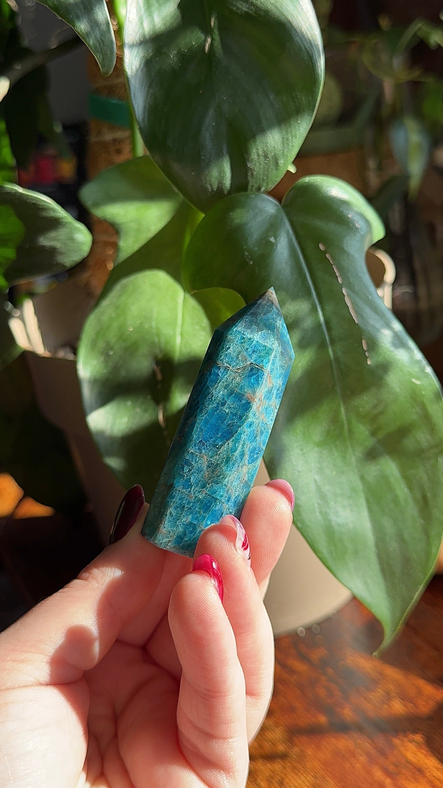 Blue Apatite Tower