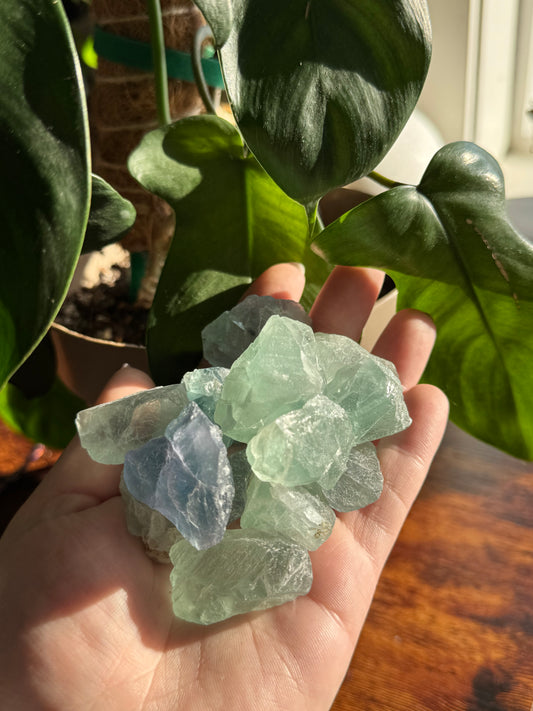 Mexican Fluorite Raw Chunk