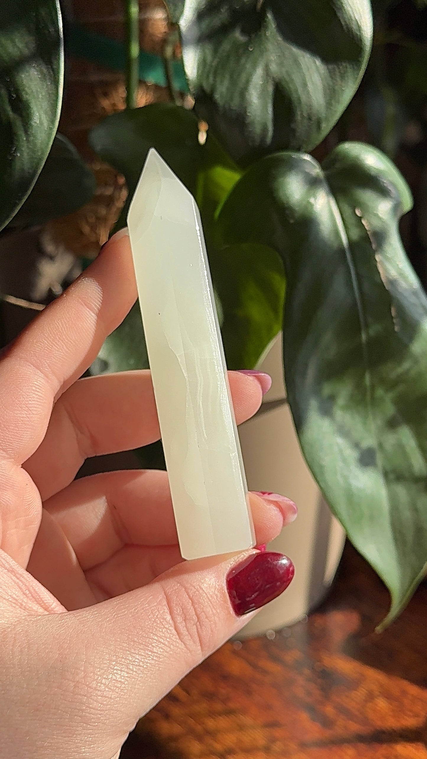 Mexican Calcite Pencil Tower