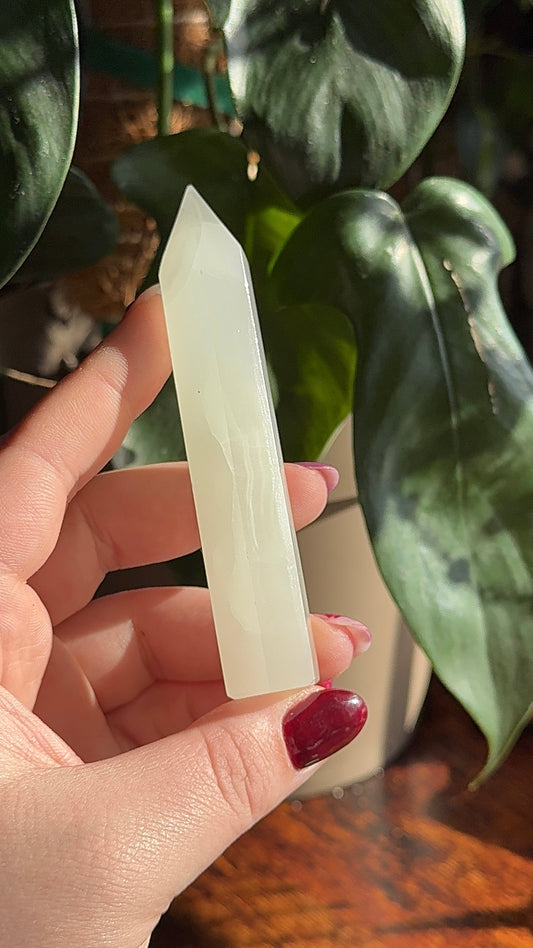 Mexican Calcite Pencil Tower