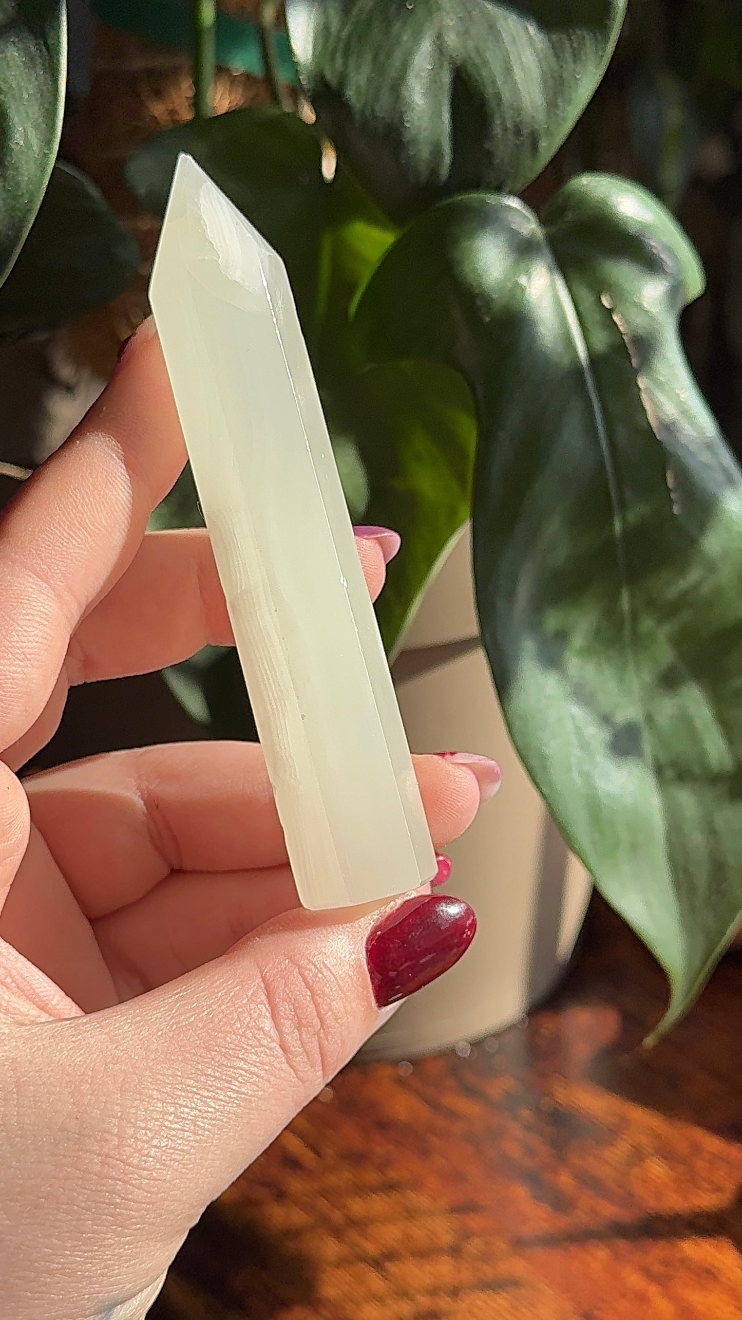 Mexican Calcite Pencil Tower