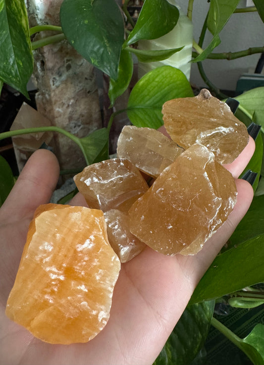 raw calcite chunk (choose your own)