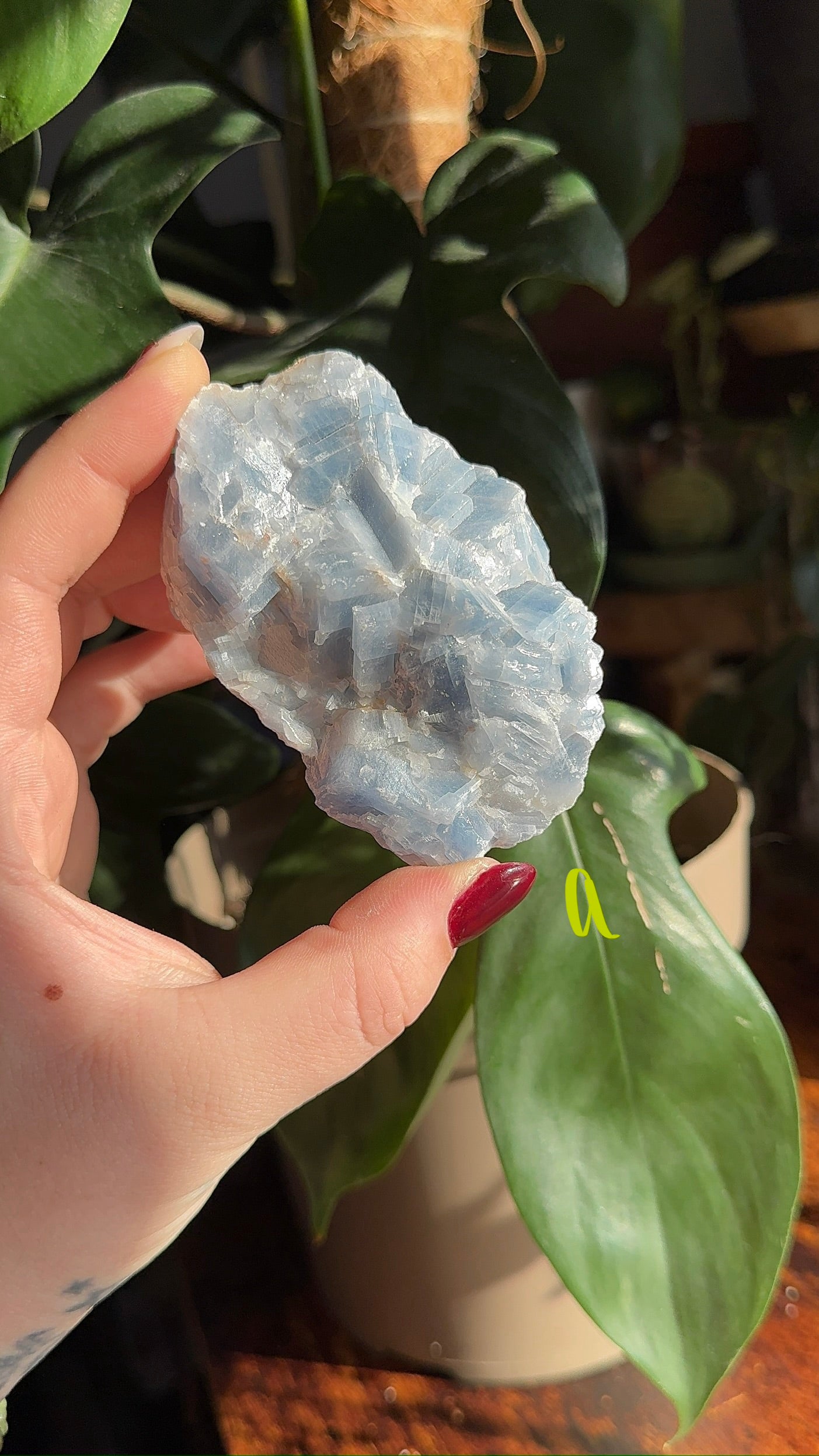 Blue Calcite Chunks (choose your own)