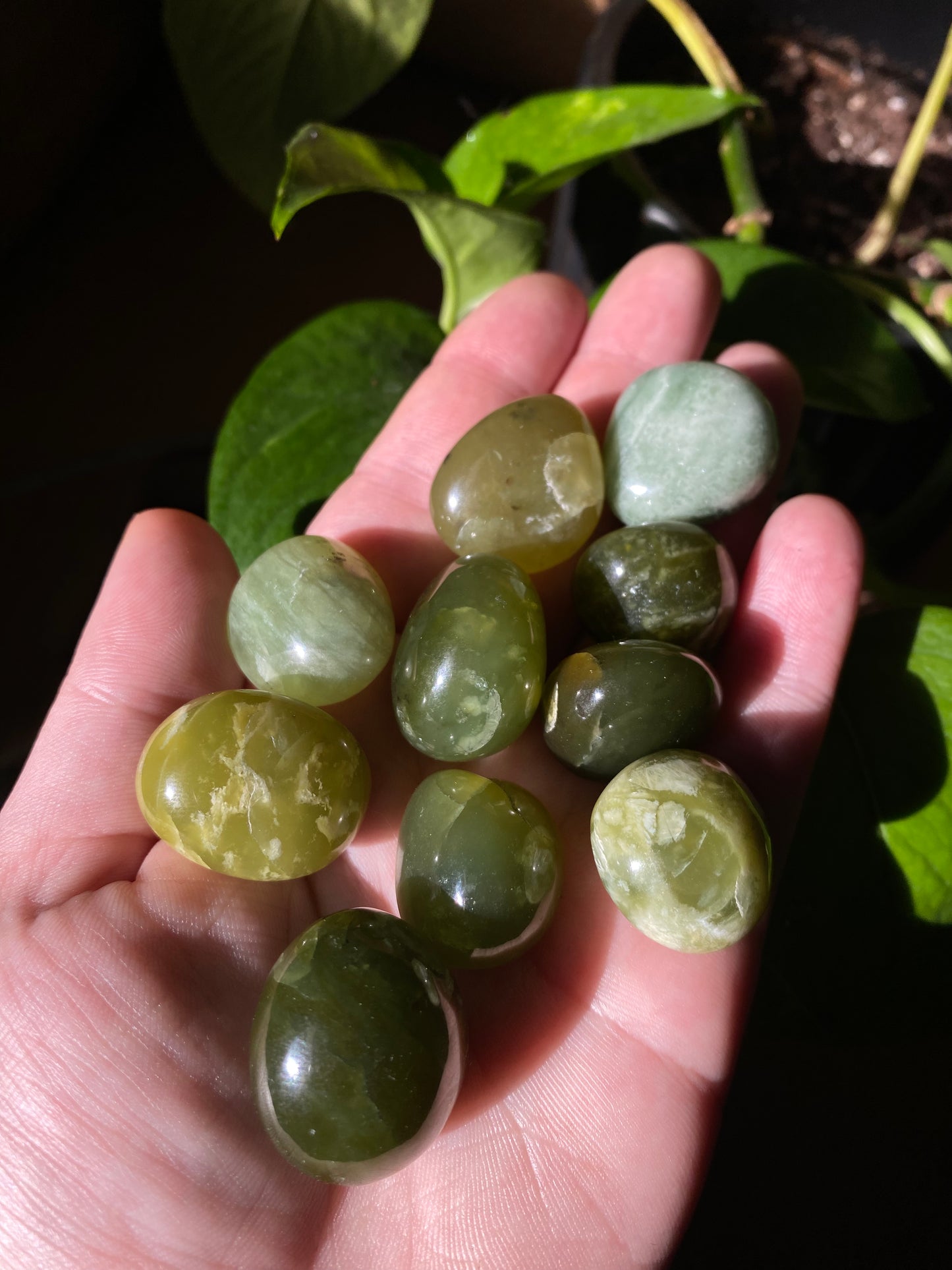 nephrite jade tumble