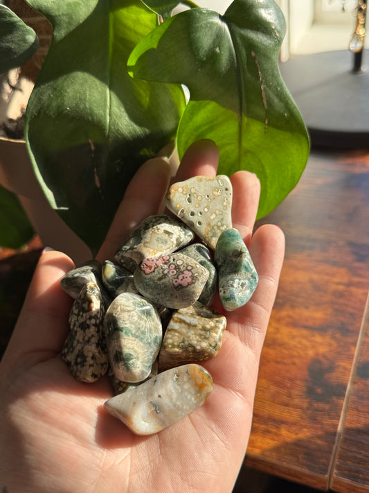 8th Vein Ocean Jasper Tumble